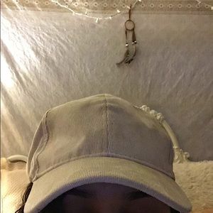 Tan suede hat